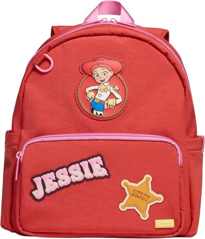 Away Toy Story 5 Kids Backpack - Airline-Approved Personal Item Backpack with Tech Sleeve, Water Bottle Pockets, Interior and Exterior Pockets - Woody Yellow in Saudi Arabia