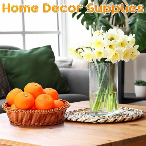 WinnerWhy 24 Pcs Fake Oranges Faux Oranges Artificial Fruits for Decoration 3 Inch Mini Lifelike Decorative Fruits for Bowls Decor Table Centerpieces Home Kitchen Party Decor (Orange) in Kuwait