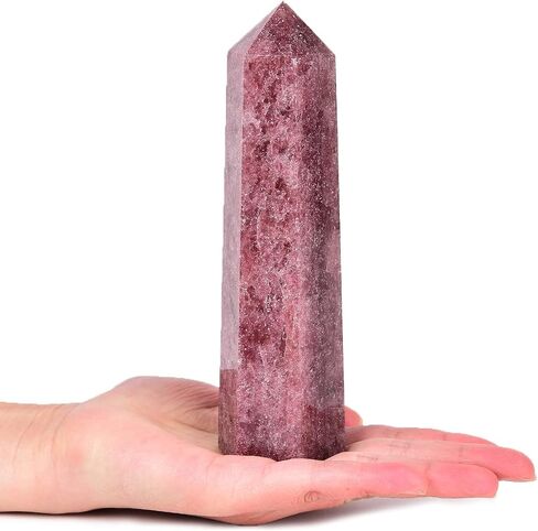 Large Black Obsidian Crystal Tower Natural Healing Crystal Point Wand Obelisk 6 Faceted Reiki Chakra Meditation Therapy Home Decor Gift 2-2.5 LBS in Saudi Arabia