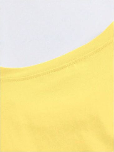 SOLY HUX Women's Lemon Shirts Short Sleeve Crew Neck Graphic Tees Summer T-Shirt Vacation Tops in Saudi Arabia