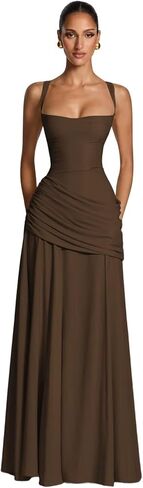 Spaghetti Straps Ruched Satin Prom Dress 2026 Asymmetrical Drop WAIS Evening Party Gowns ZU141 in Saudi Arabia