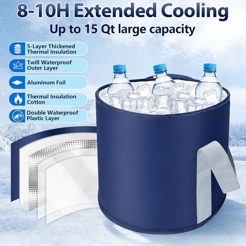 Cold Therapy Machine, Programable Ice Therapy Machine, for Knee Replacement, Post-Surgery Recovery, ACL for Sports Injuries, Sprains, Reduce Swelling, Knee Pad in Saudi Arabia