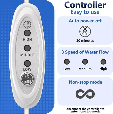 Cold Therapy Machine, Programable Ice Therapy Machine, for Knee Replacement, Post-Surgery Recovery, ACL for Sports Injuries, Sprains, Reduce Swelling, Knee Pad in Saudi Arabia