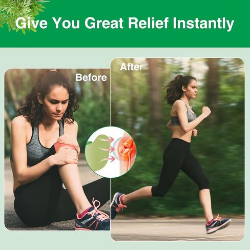36 Count Knee Patches, Warming Herbal Patches for 8-Hour Long Lasting Reducing of Joint Uncomfortable, Wormwood Extract Sticker for Knee, Back, Neck, Shoulder in Saudi Arabia