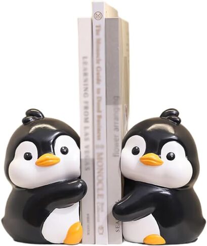 Set of 2 Cute Hug Capybara Bookends Decorative, Unique Bookends to Hold Books, Funny Bookend Creative Resin Book Holder Organizer, Book Ends for Shelves, Home, Office, Library (Capybara) in Saudi Arabia