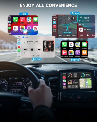كاميرا مرآة الرؤية الخلفية 4K ، 12 '' '' Cam Cam ، كاميرا احتياطية 4K/2.5K للسيارة ، WIFI/GPS DASH CAM الأمامي والخلفي مع بطاقة 32 جيجابايت ، تطبيق ، التحكم الصوتي ، الرؤية الليلية WDR ، مساعدة عكسية عكسية in Kuwait