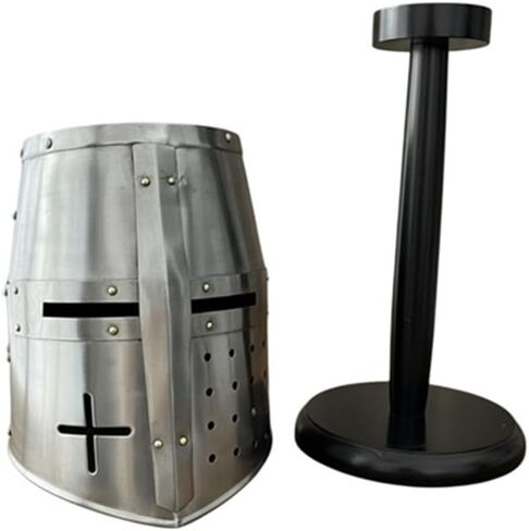 Medieval Templar Crusader Knight Armor Helmet | Greek Roman Spartan Armour | Wearable for Adult Medieval Costumes in Saudi Arabia
