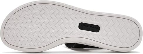 صندل نسائي من Cole Haan Pinch طويل لعطلة نهاية الأسبوع، جلد أسود، 6-C US in Kuwait