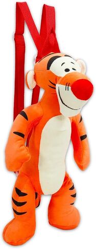 Tigger Plushie Backpack Set - Bundle with 16" Disney Winnie the Pooh Plush Doll with Carrying Straps Plus Tattoos, More | Tigger Plush Bag in Kuwait