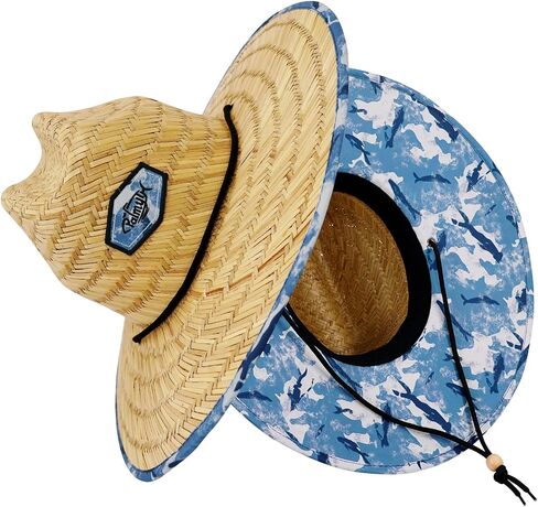 Palmyth Straw Hat for Men & Women Sun Hats, Beach Hat, Fishing Hat Wide Brim UPF 50+ Sun Protection in Kuwait
