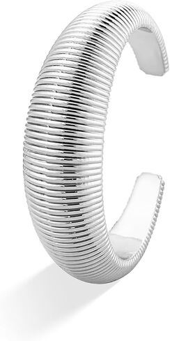 Chunky Cuff Bracelets for Women Wide Open Bangle Bracelet Wrist Cuff Bracelets Statement Fashion Jewelry in Kuwait