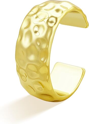 Chunky Cuff Bracelets for Women Wide Open Bangle Bracelet Wrist Cuff Bracelets Statement Fashion Jewelry in Kuwait