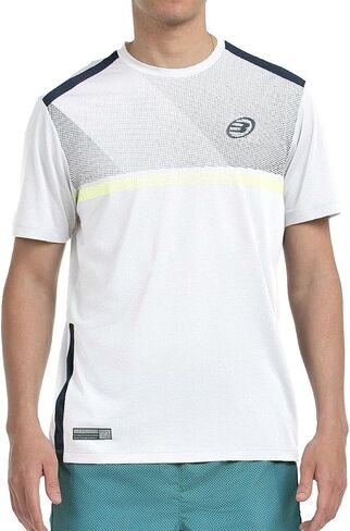 Bullpadel T-Shirt BILAO 2025 | Lightweight Tech Tee for Men | Quickerdry Sweat-Wicking Fabric | Breathable Jacquard Design in Saudi Arabia