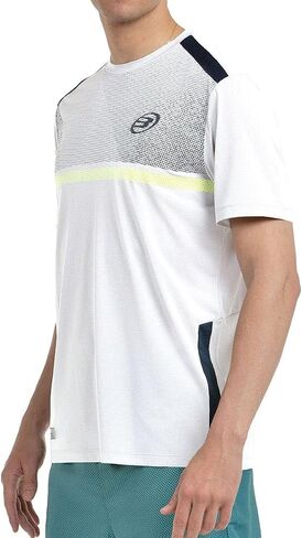 Bullpadel T-Shirt BILAO 2025 | Lightweight Tech Tee for Men | Quickerdry Sweat-Wicking Fabric | Breathable Jacquard Design in Saudi Arabia