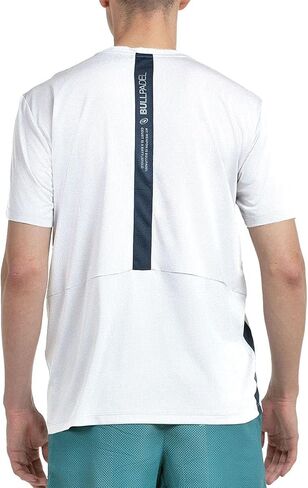 Bullpadel T-Shirt BILAO 2025 | Lightweight Tech Tee for Men | Quickerdry Sweat-Wicking Fabric | Breathable Jacquard Design in Saudi Arabia