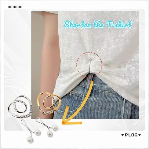 Rhinestone Heart Scarf Ring, Shirt Clip, Silver Gold, Metal, 1.5cm Inner Diameter, Fashion Clothing Accessory in Saudi Arabia