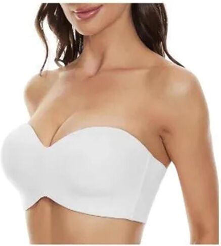 Strapless Bra Strapless Bra Full Support Convertible Bandeau Invisible Lifting Underwire B-G Size Big Cup Underwear for Women in Saudi Arabia