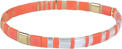 KELITCH New Tila Miyuki Beaded Bracelet Colorful Elastic Stretch Friendship Bracelets for Women in Kuwait