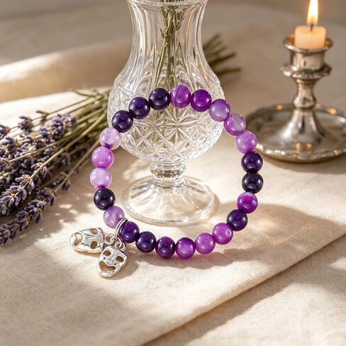 HUTIMY Theatre Gift for Women Friends Students Funny Thespian Drama Themed Jewelry Actress Bracelet in Kuwait