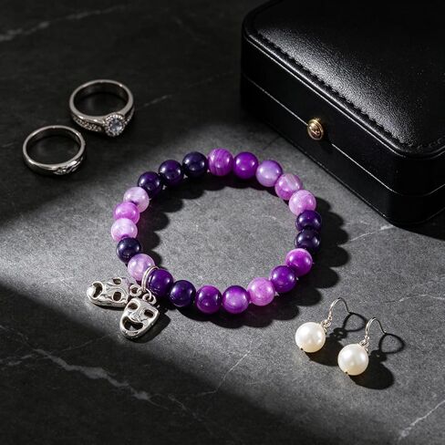 HUTIMY Theatre Gift for Women Friends Students Funny Thespian Drama Themed Jewelry Actress Bracelet in Kuwait