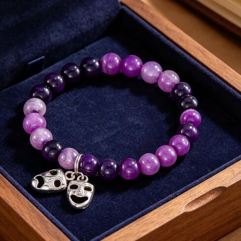 HUTIMY Theatre Gift for Women Friends Students Funny Thespian Drama Themed Jewelry Actress Bracelet in Kuwait