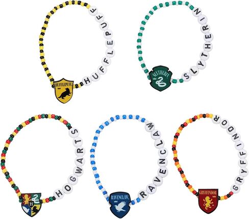 Bioworld Harry Potter Hogwarts Houses Friendship Tradesies Bracelet Set in Kuwait