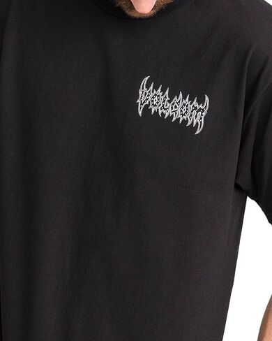 Volcom Men's Graphic Logo Short Sleeve T-Shirt – Cotton Crewneck Everyday Tee, Large in Kuwait