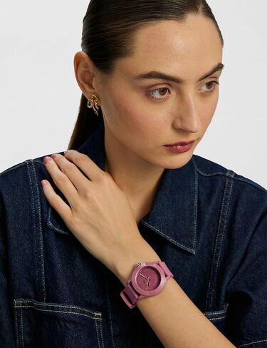 Skechers Women's Rosencrans Analog Pink Silicone Watch (Model: SR6346) in Kuwait