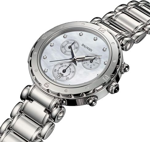 Balmain, Lady, Balmainia, Steel, Swiss Made, Quartz, White, Stainless Steel 316L, B56313385U in Saudi Arabia