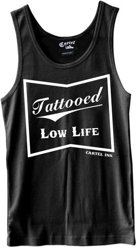 cartel ink Tattooed Low Life Men's Tank Top in Saudi Arabia