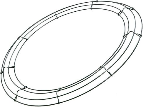Panacea 36008 Wire Wreath Frame, Black in Kuwait