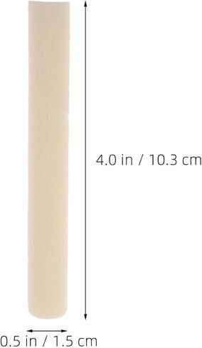 Levemolo 16Pcs Velvet Jewelry Box Divider Inserts | 4x0.6 Removable Jewelry Box Divider | Sponge Separator Strips Inserts Cuttable | for Ring/Earring/Necklace Storage Drawer Partition, Beige in Saudi Arabia