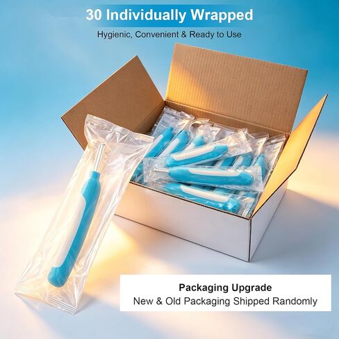 Female External Catheter, Non-Invasive Female Catheter, Leak-Resistant Contoured Design, Compatible with Standard Negative Pressure Suction Systems, 30 Individually Wrapped Pieces in Kuwait