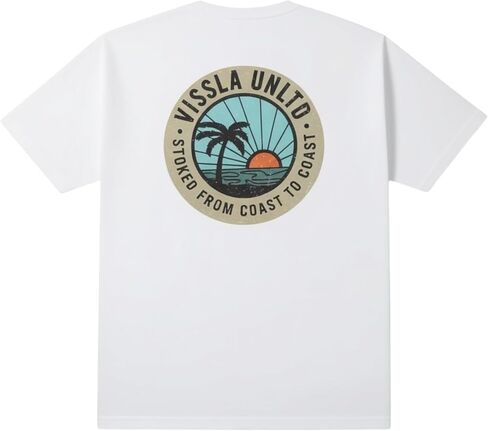 VISSLA Men's Sun Down Short Sleeve Tee in Saudi Arabia