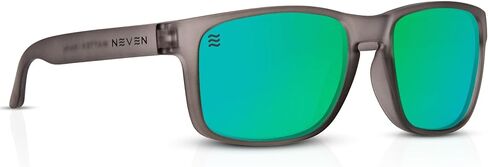 NEVEN Mattex Casual Square Sunglasses - Polarized Lens, L/XL Fit, UV400 Protection - Sports Sunglasses for Men & Women in Saudi Arabia