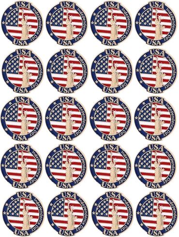 20Pack American Flag Pins USA 250 Anniversary Pins 4th of July Brooch USA 1776-2026 Patriotic Brooch for Independence Day 4th of July Accessories Jewelry for Women Men in Saudi Arabia