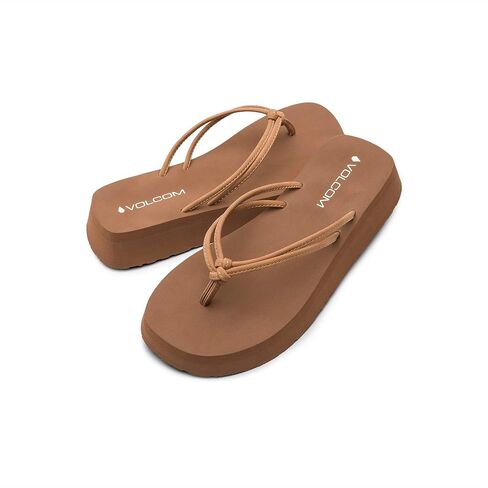 Volcom Women’s Forever and Ever Sandals – Lightweight Thong Sandal for Everyday Summer Wear in Kuwait