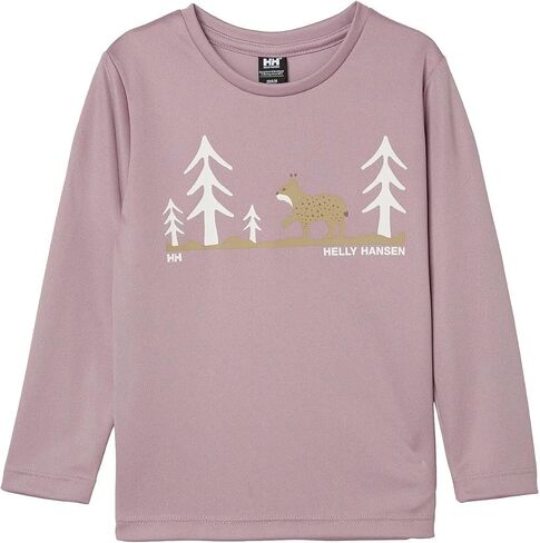 هيلي هانسن بويز Hh Tech Graphic Ls Top in Kuwait