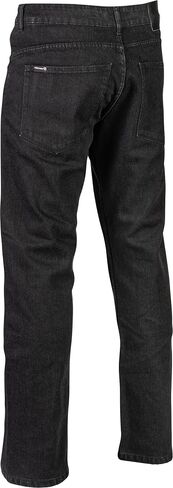 Highway 21 Stronghold Jeans, Motorcycle Riding Denim, Protective Biker Pants, Durable Cruiser Jeans for Men (Black, US 32) in Kuwait