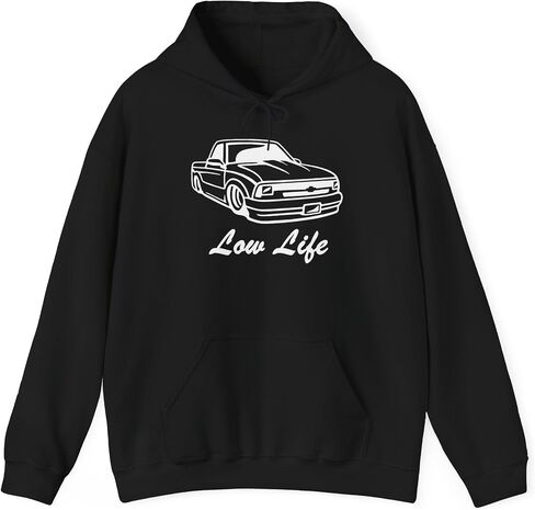 Low Life Lowered Logo s10 Truck Hoodie Unisex Heavy Blend Hooded Sweatshirt in Kuwait
