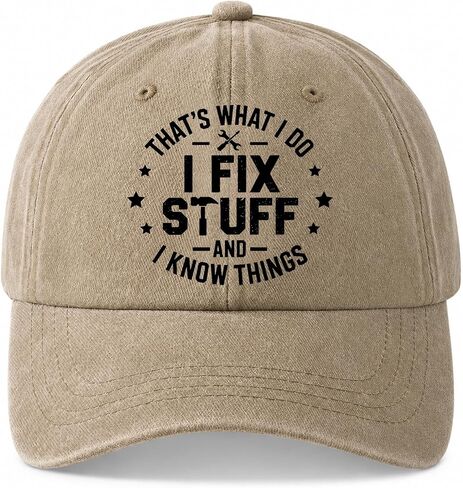 Dad Gifts for Fathers Day, Funny Baseball Cap, Handyman Tools Hat for Father Men Husband Grandpa in Saudi Arabia