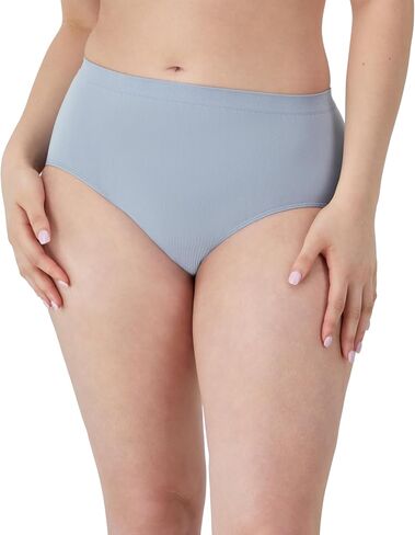Bali womens Underwear Briefs Pack, Comfort Revolution Seamless Brief Panties for Women, Microfiber Stretch, High Rise in Kuwait