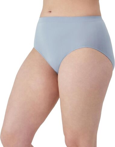 Bali womens Underwear Briefs Pack, Comfort Revolution Seamless Brief Panties for Women, Microfiber Stretch, High Rise in Kuwait