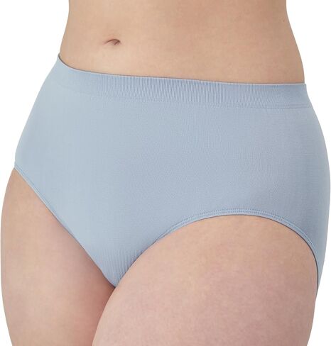 Bali womens Underwear Briefs Pack, Comfort Revolution Seamless Brief Panties for Women, Microfiber Stretch, High Rise in Kuwait