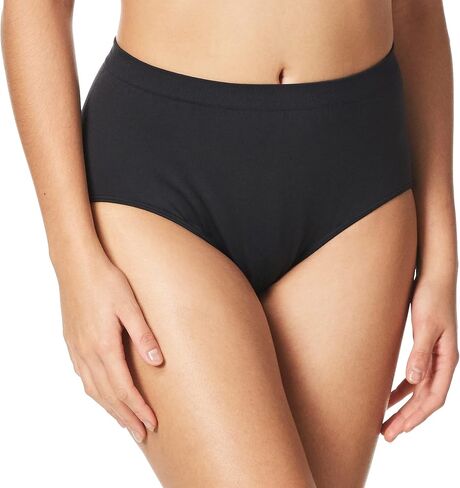 Bali womens Underwear Briefs Pack, Comfort Revolution Seamless Brief Panties for Women, Microfiber Stretch, High Rise in Kuwait