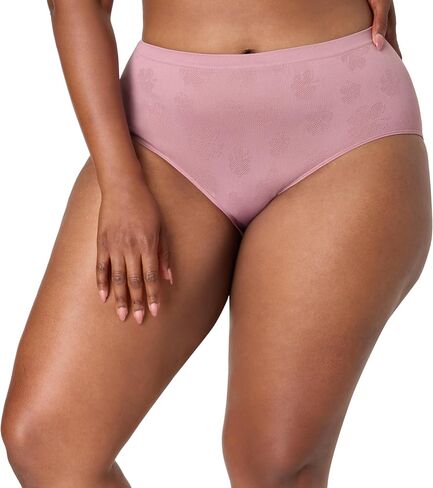 Bali womens Underwear Briefs Pack, Comfort Revolution Seamless Brief Panties for Women, Microfiber Stretch, High Rise in Kuwait