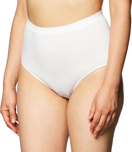 Bali womens Underwear Briefs Pack, Comfort Revolution Seamless Brief Panties for Women, Microfiber Stretch, High Rise in Kuwait