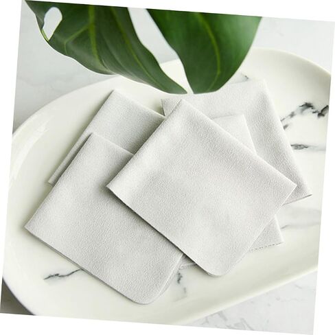 Abaodam High-End Cotton Eyeglass Cleaning Cloth 6pcs Soft Lens Wipes for Glasses Smartphones and Screens Ultra-Absorbent Lint-Free for Delicate Surfaces in Saudi Arabia