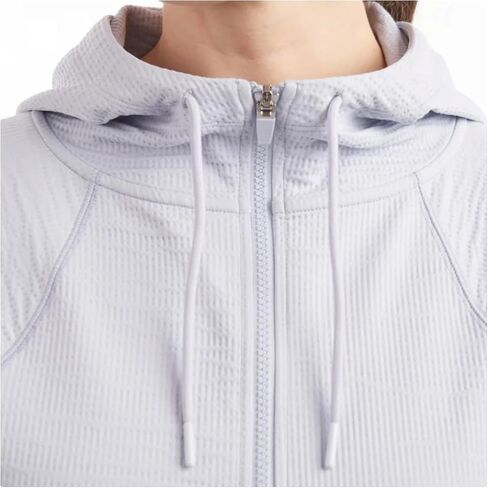 KIRKLAND Signature Women's Stretch Active Full Zip Hooded Jacket with Pockets in Kuwait