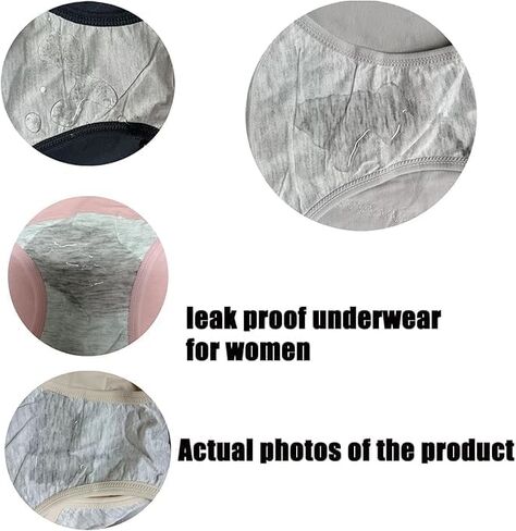 Women's double-layer underwear, 95% cotton, comfortable and close-fitting, move Soft Breathable Postpartum Panties Stretch in Saudi Arabia